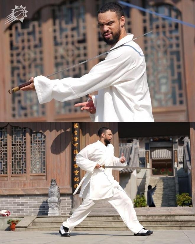 狄龙也来习武了！登武当山学舞剑棍术，新赛季NBA赛场秀“新招”？